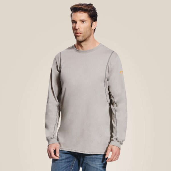 ariat fr ac crew t shirt